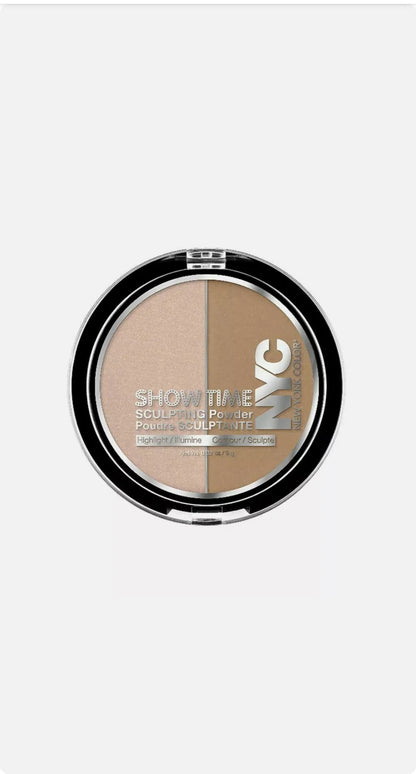 NYC NEW YORK COLOR CITY SCULPTING POWDER FACIAL MAKEUP SHOW TIME