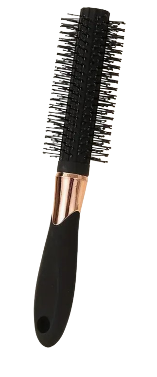 SPAZZOLA TONDA CAPELLI IN PLASTICA 23 CM