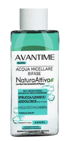 AVANTIME 400ML ACQUA MICELLARE ALLA PAPAYA BIFASE