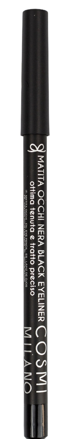 COSMI MILANO MATITA OCCHI NERA N°201 BLACK EYELINER TRATTO PRECISO