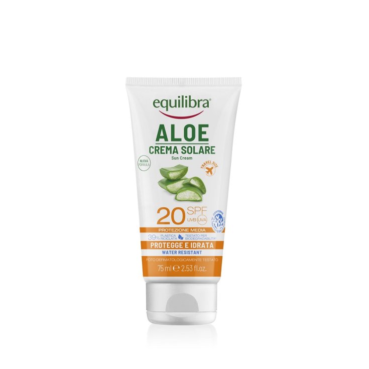 EQUILIBRIA CREMA SOLARE SPF 20 PROTEGGE E IDRATA WATER RESISTANT 75ML