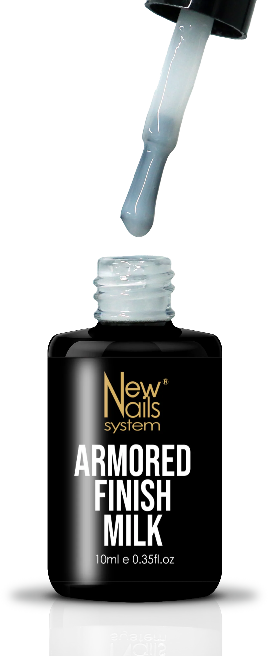 NEW NAILS SYSTEM  ARMORED FINISH MILK 10ML