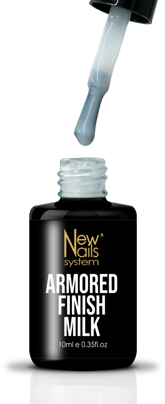 NEW NAILS SYSTEM  ARMORED FINISH MILK 10ML