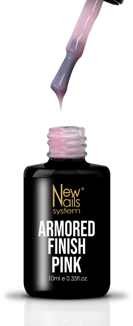 NEW NAILS SYSTEM ARMORED FINISH PINK 10ML