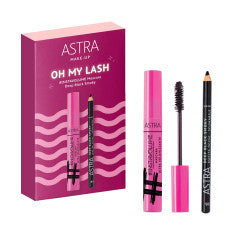 ASTRA SET OH MY LASH MASCARA #INSTAVOLUME E DEEP BLACK SMOKY