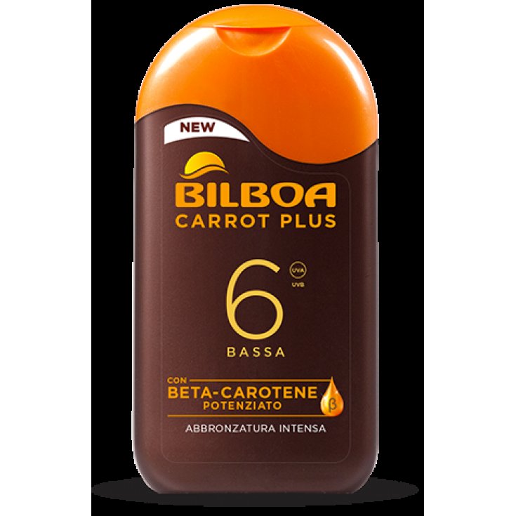 BILBOA CARROT PLUS SPF 6 BASSA ABBRONZATURA INTENSA 200ML