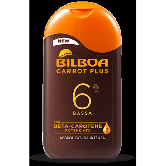 BILBOA CARROT PLUS SPF 6 BASSA ABBRONZATURA INTENSA 200ML