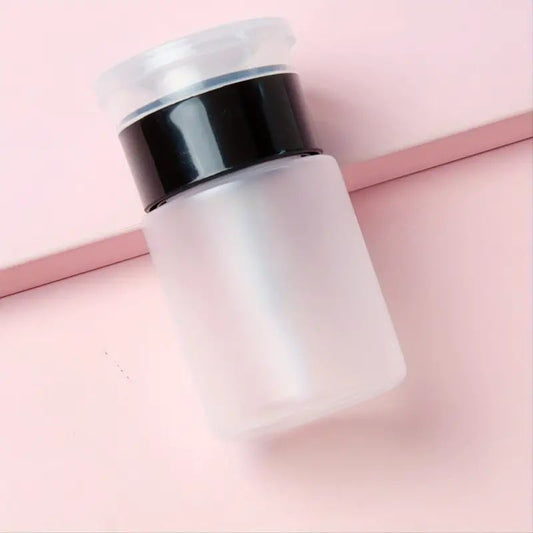 BOTTIGLIA VUOTA CON POMPA A PRESSIONE CIRCA 60ML