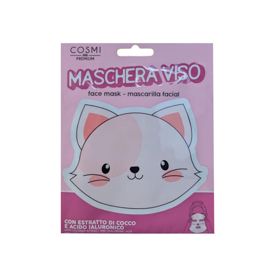 COSMI MASCHERA VISO IN TESSUTO GATTINO 25ML