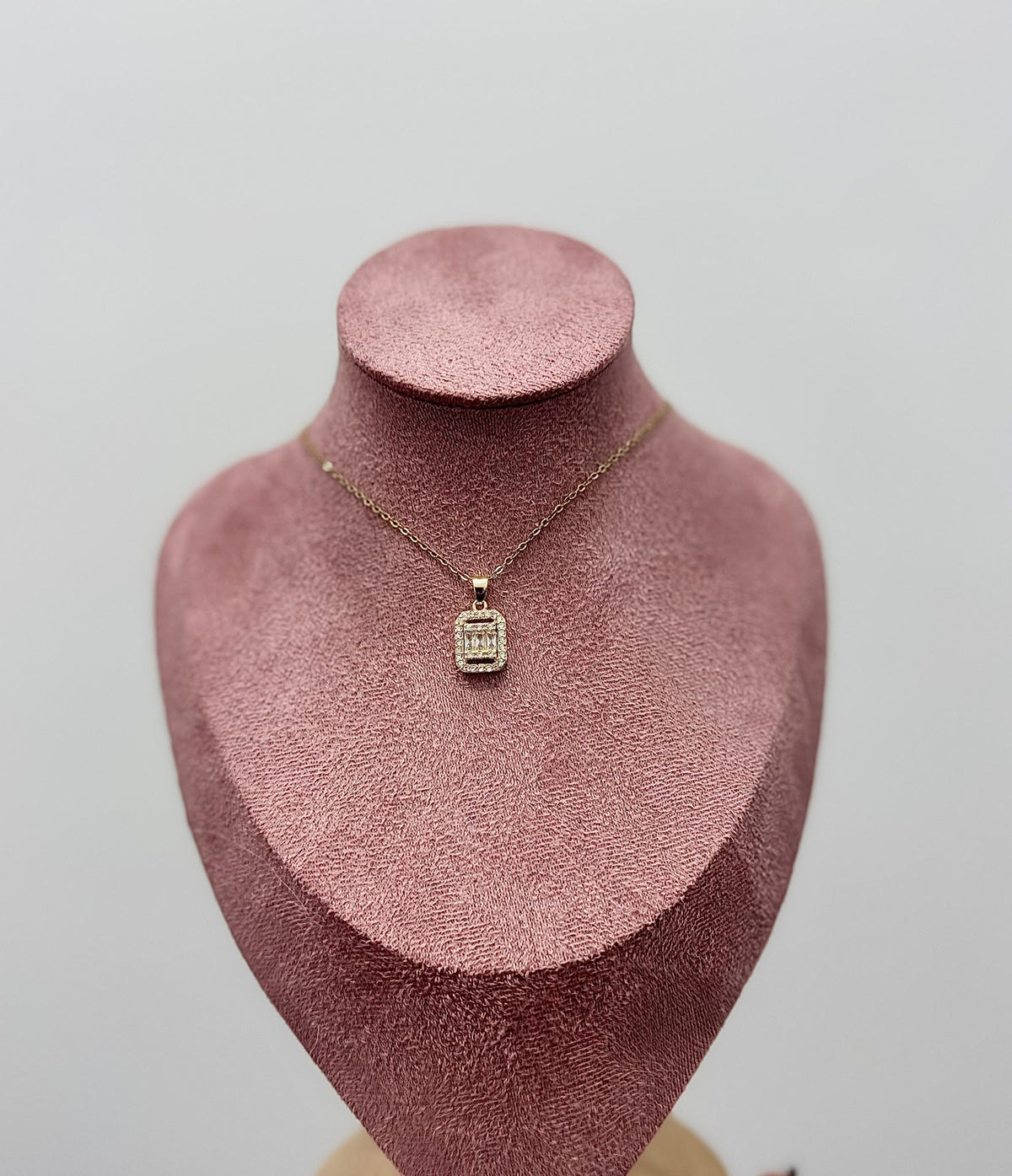 COLLANA GOLD CON TAGLIO BAQUETTE