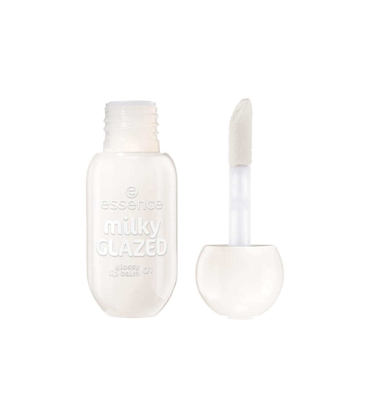 ESSENCE MILKY GLAZED GLOSSY LIP BALM 01 SHEERIOUSLY CREAM 4ML