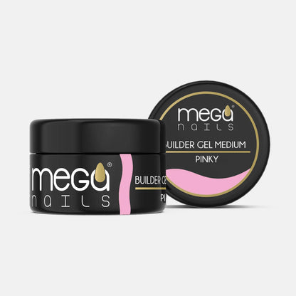 MEGA NAILS BUILDER GEL MEDIUM 30GR