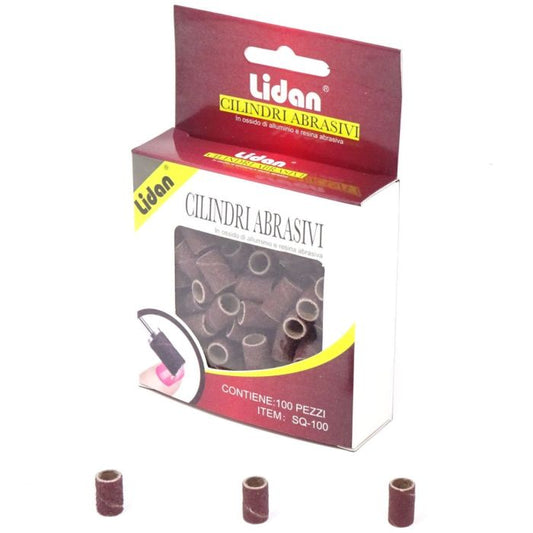 LIDAN CILINDRI ABBRASIVI 100PZ GRANA 80