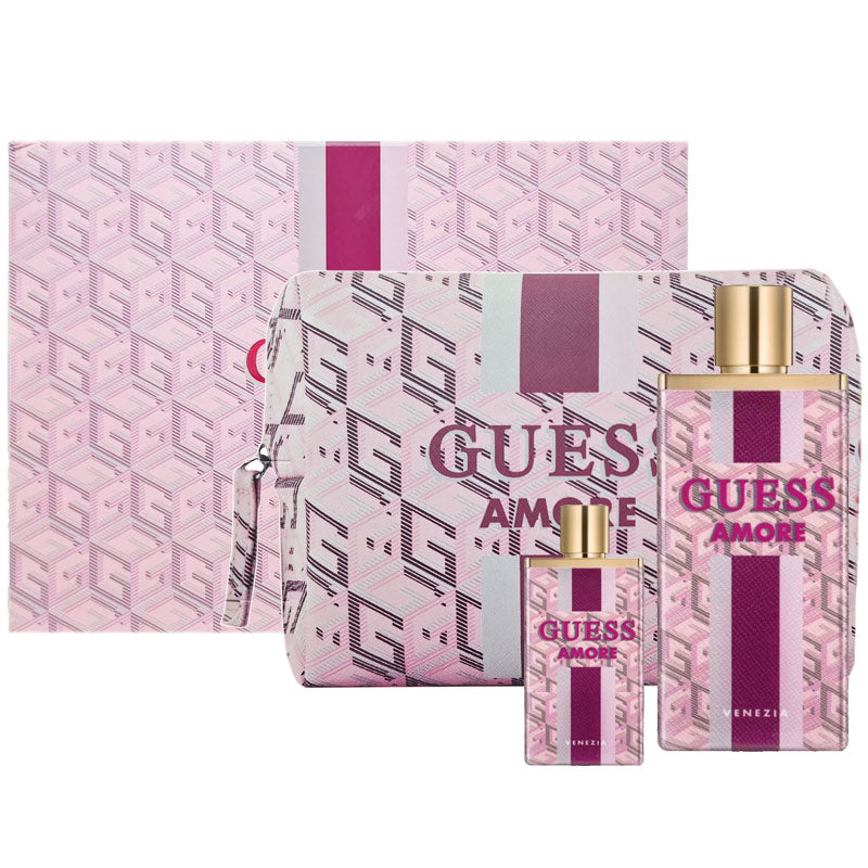 GUESS AMORE VENEZIA CONFEZIONI POCHETTE PROFUMO EDT 100ML E 7,5ML