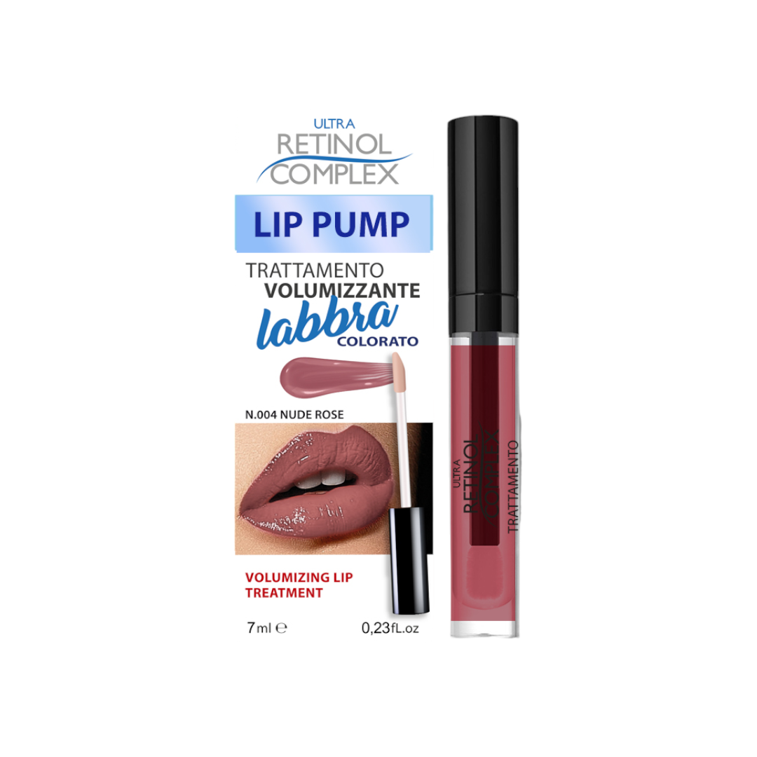 RETINOL COMPLEX LIP PUMP COLORATO 004 NUDE ROSE 7ML