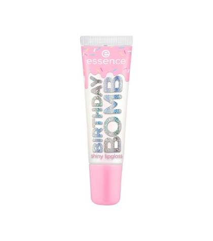 ESSENCE BIRTHDAY BOMB SHINY LIPGLOSS 01 CAKE MY DAY 10ML