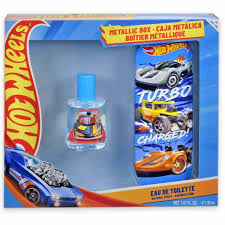 DISNEY HOT WHEELS SET EDT 30ML+ METALLIC BOX