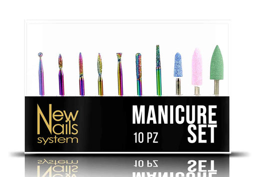 NEW NAILS SYSTEM SET MANICURE 10PZ