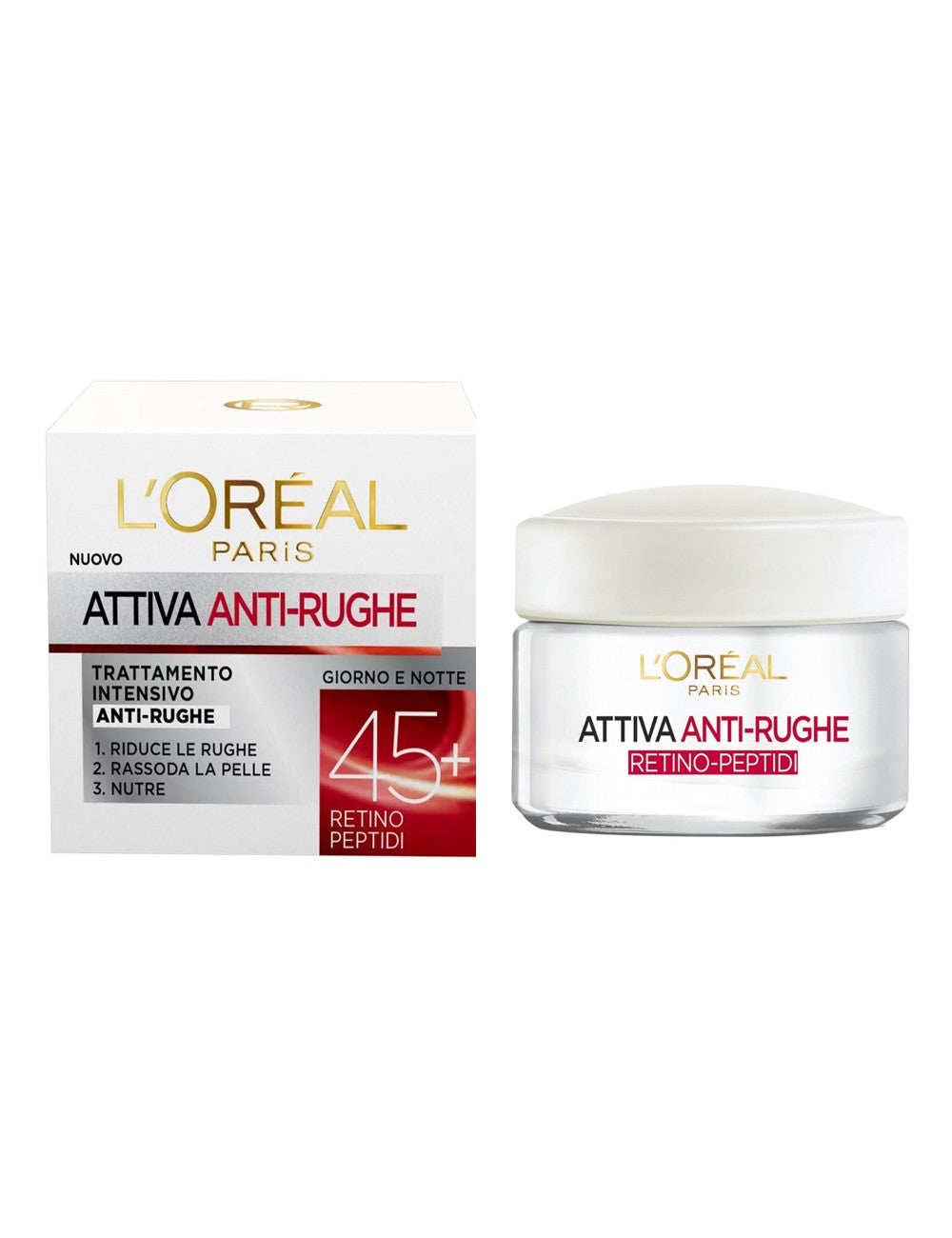 OREAL CREMA ATTIVA ANTI-RUGHE 45+ 50ML