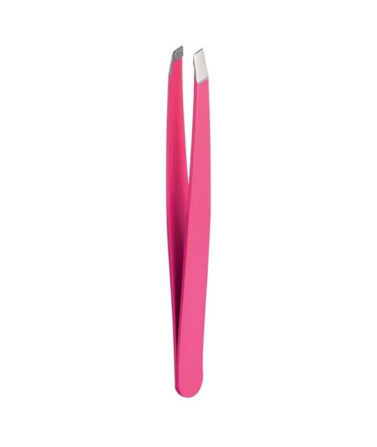 PINZETTA SOPRACCIGLIA PUNTA OBLIQUA ES 520 FUCSIA