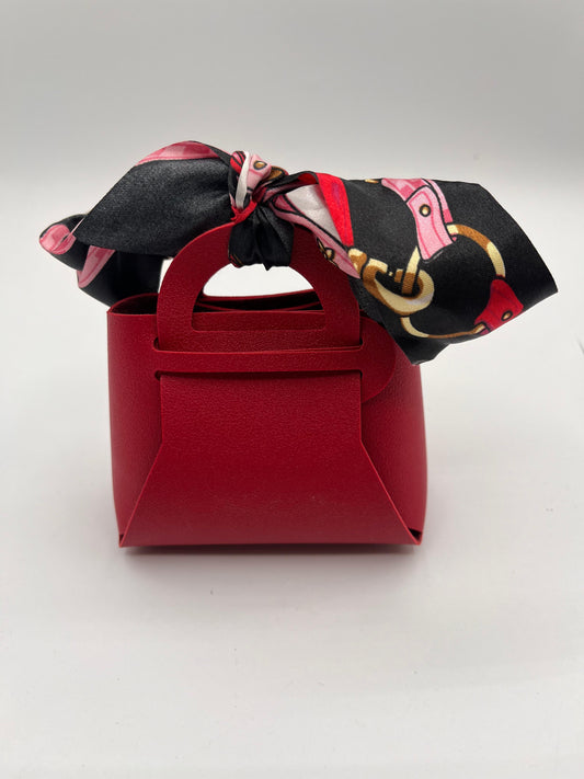 Borsette per confezioni regalo Rossa