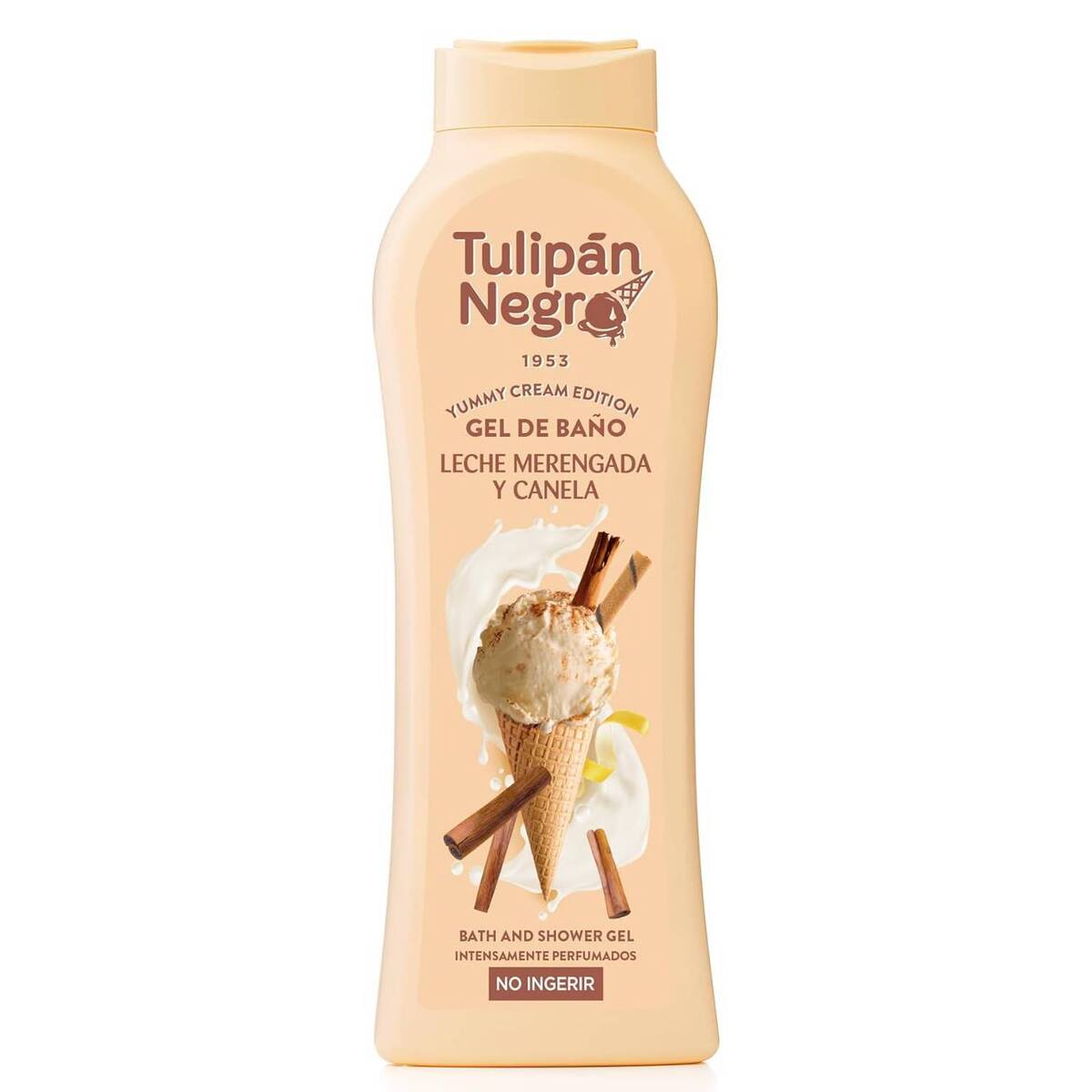 TULIPAN NEGRO BAGNOSCHIUMA MERINGA E CANNELLA 650ML