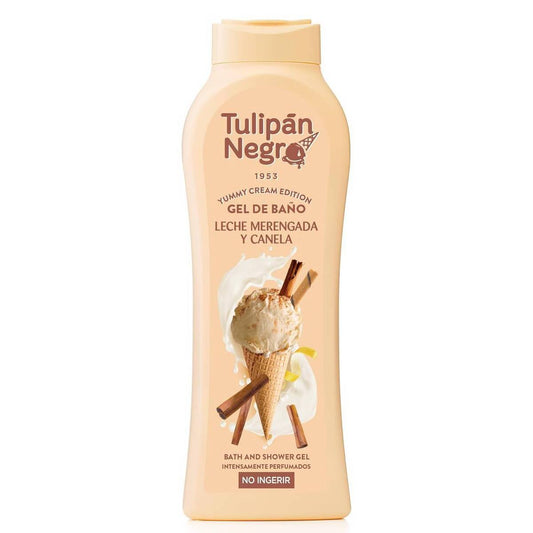 TULIPAN NEGRO BAGNOSCHIUMA MERINGA E CANNELLA 650ML