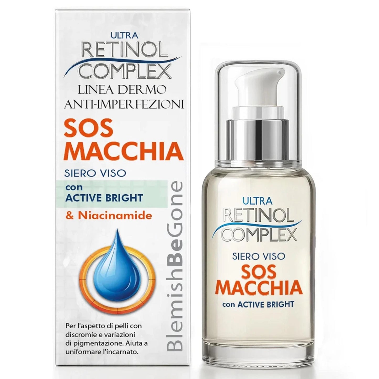 RETINOL COMPLEX SIERO VISO S.O.S. MACCHIA 30ML