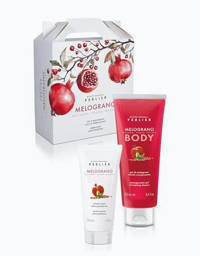PERLIER KIT GEL DOCCIA 250ML+ CREMA MANI 100ML MELOGRANO