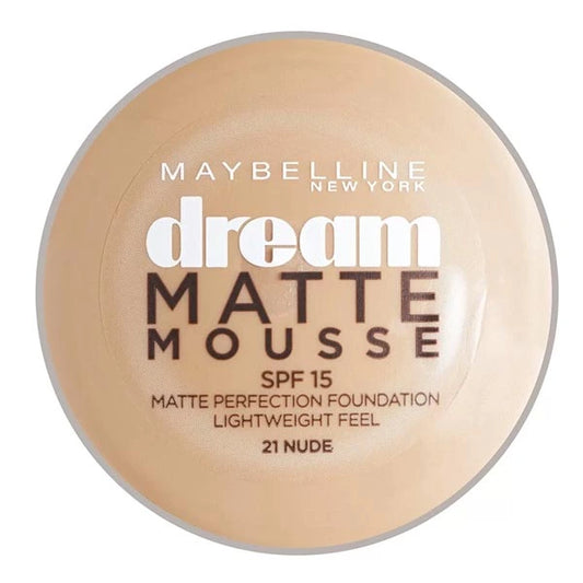 MAYBELLINE DREAM MAT MOUSSE FONDOTINTA + PRIMER