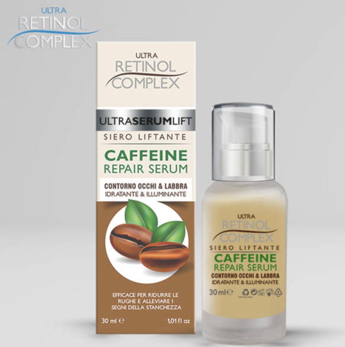 RETINOL COMPLEX SIERO OCCHI E LABBRA ALLA CAFFEINA 30ML